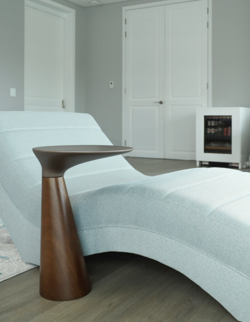 malabar lakes sillon reclinado con mesa de snacks